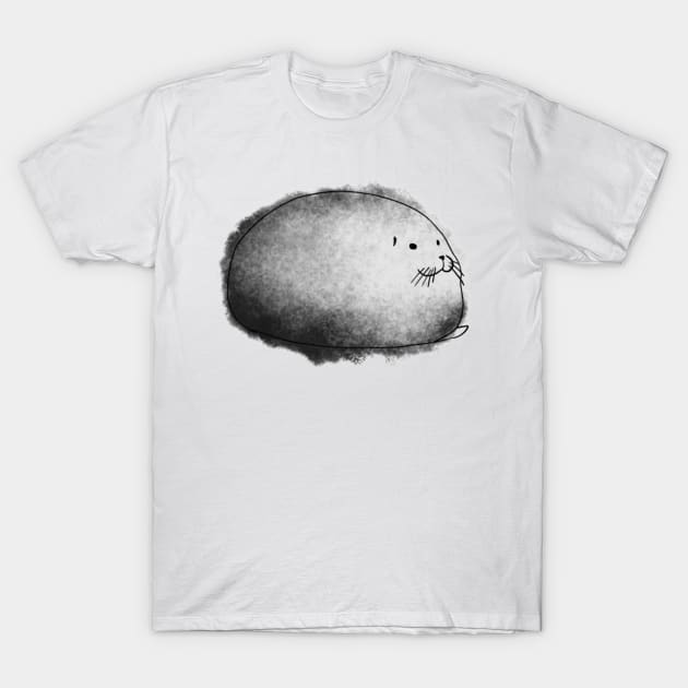 Pudgy Seal T-Shirt by akantha